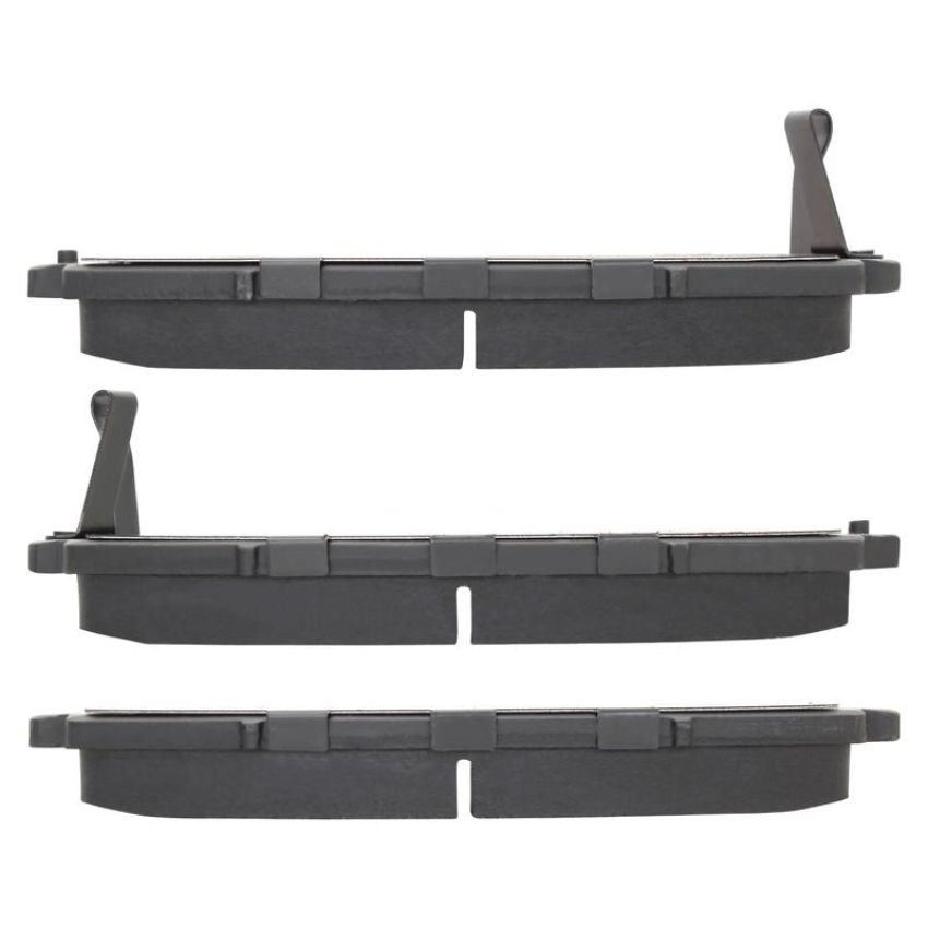 MPA 1003-1089C Quality-Built Black Series Ceramic Brake Pads w/ Hardware