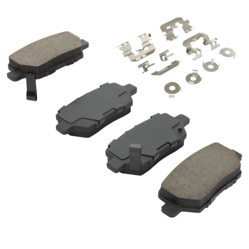 MPA 1003-1090C Quality-Built Black Series Ceramic Brake Pads w/ Hardware
