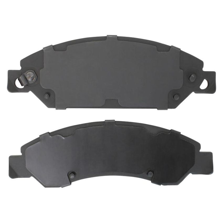 MPA 1003-1092M Quality-Built Black Series Semi-Metallic Brake Pads w/ Hardware