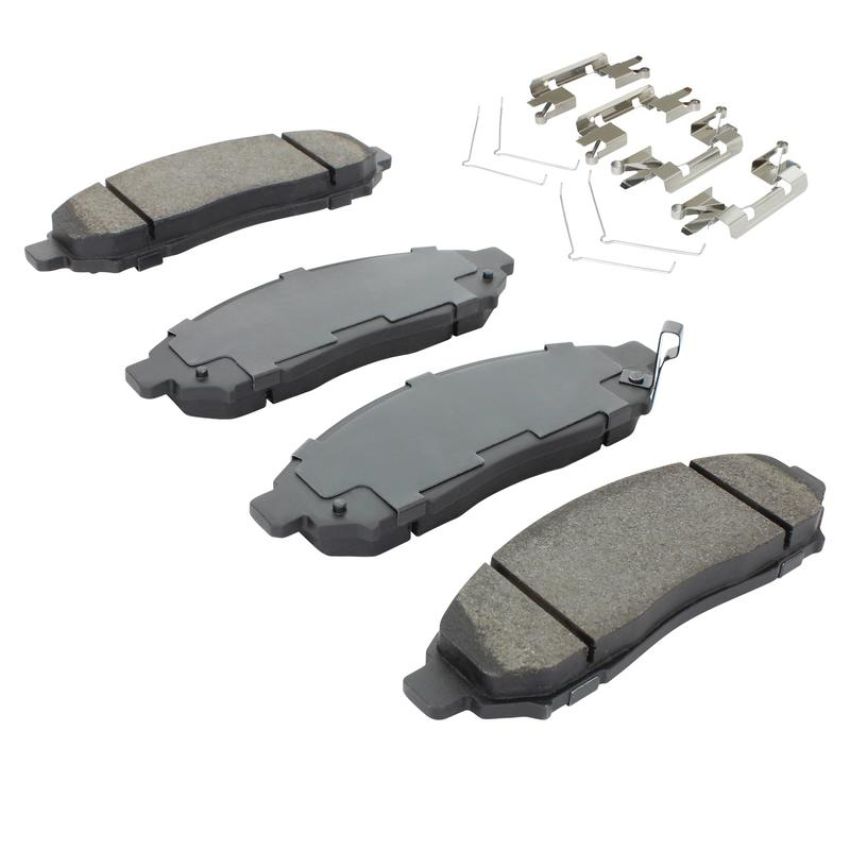 MPA 1003-1094C Quality-Built Black Series Ceramic Brake Pads w/ Hardware