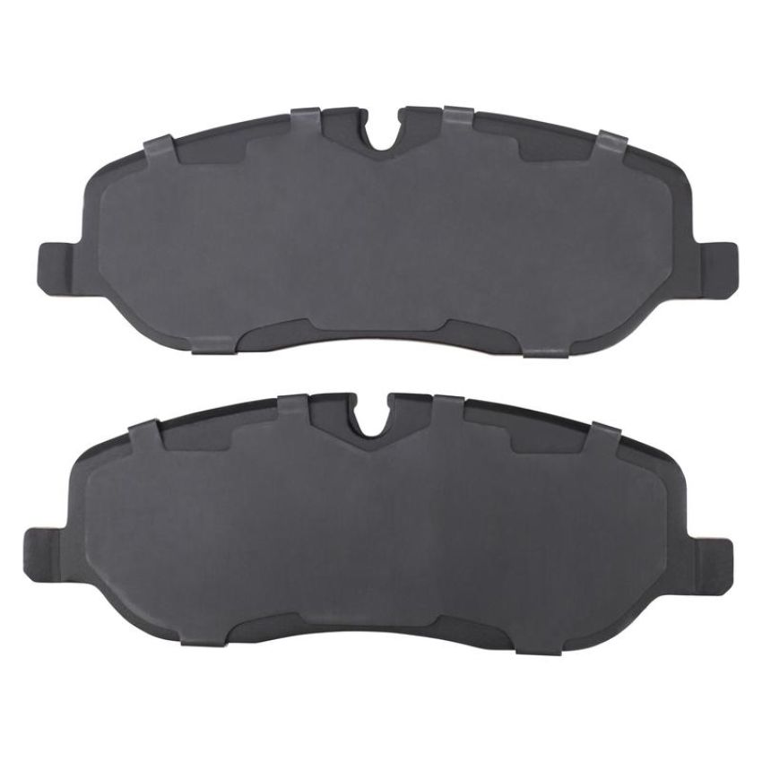 MPA 1003-1098M Quality-Built Black Series Semi-Metallic Brake Pads w/ Hardware