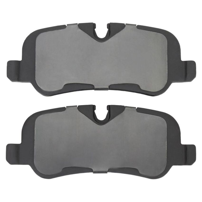 MPA 1003-1099AM Quality-Built Black Series Semi-Metallic Brake Pads w/ Hardware