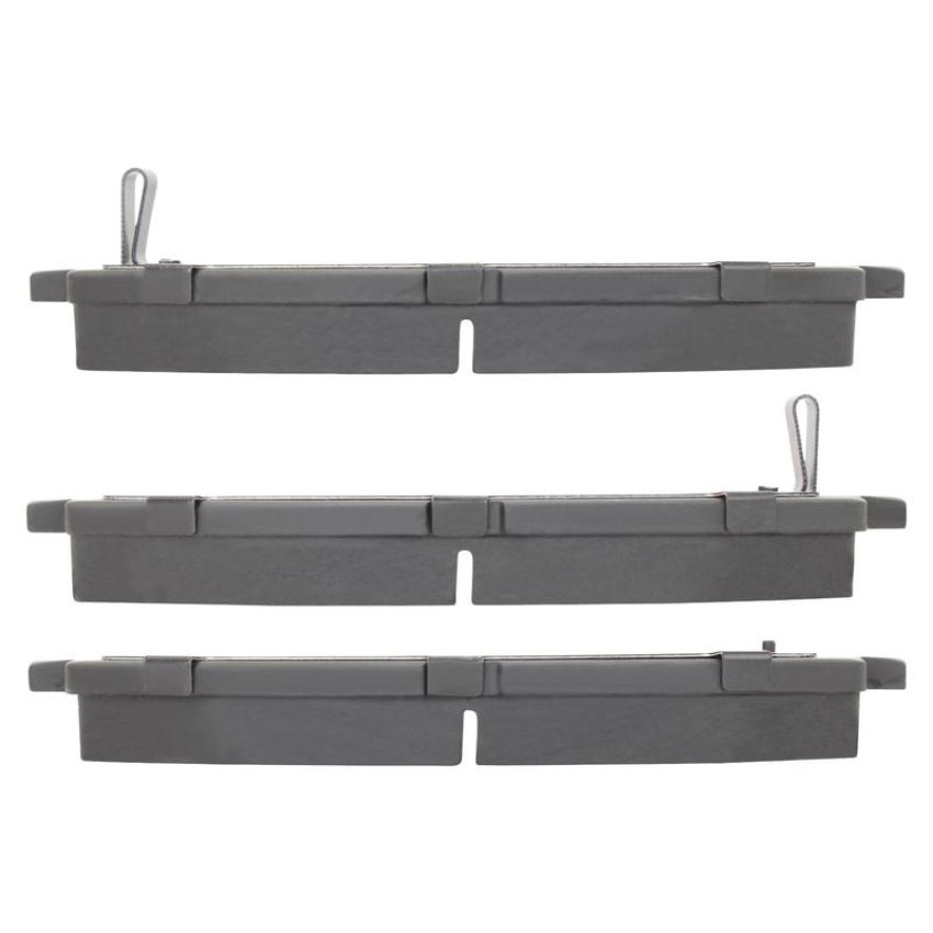 MPA 1003-1102C Quality-Built Black Series Ceramic Brake Pads w/ Hardware
