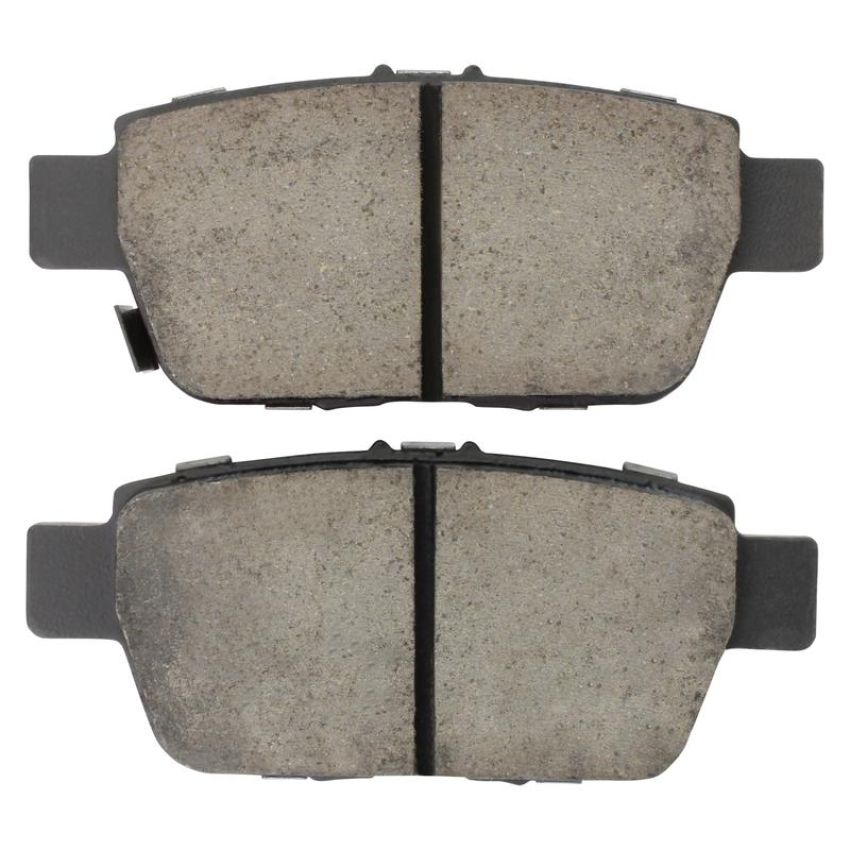 MPA 1003-1103C Quality-Built Black Series Ceramic Brake Pads w/ Hardware