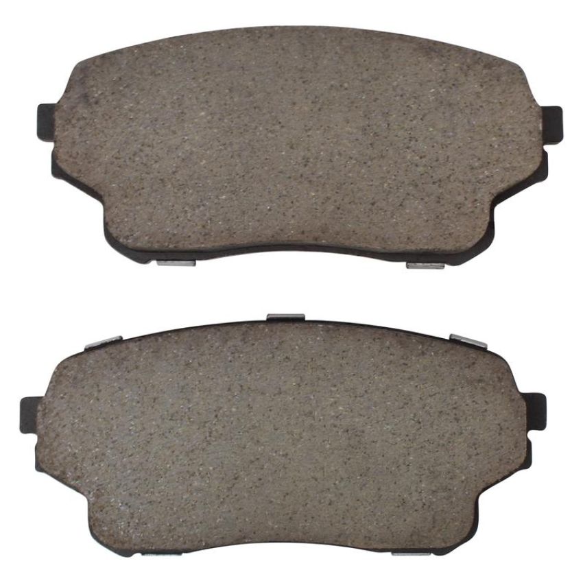 MPA 1003-1105C Quality-Built Black Series Ceramic Brake Pads w/ Hardware