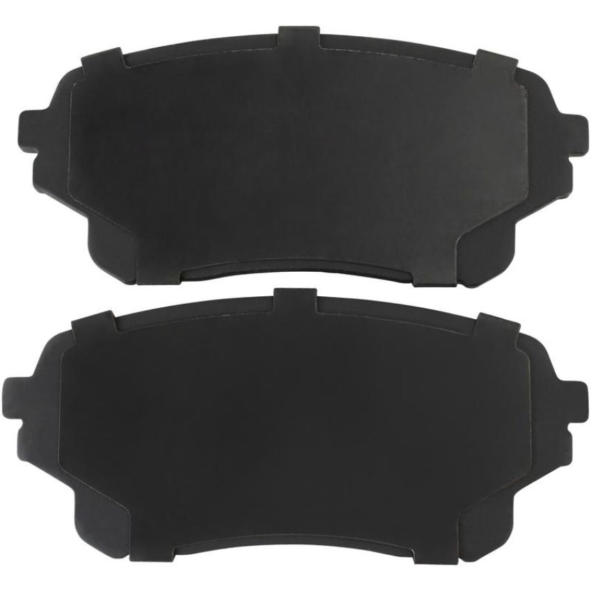 MPA 1003-1105M Quality-Built Black Series Semi-Metallic Brake Pads w/ Hardware