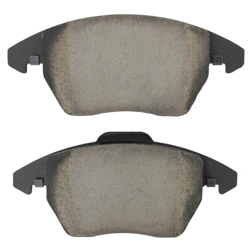 MPA 1003-1107BC Quality-Built Black Series Ceramic Brake Pads w/ Hardware