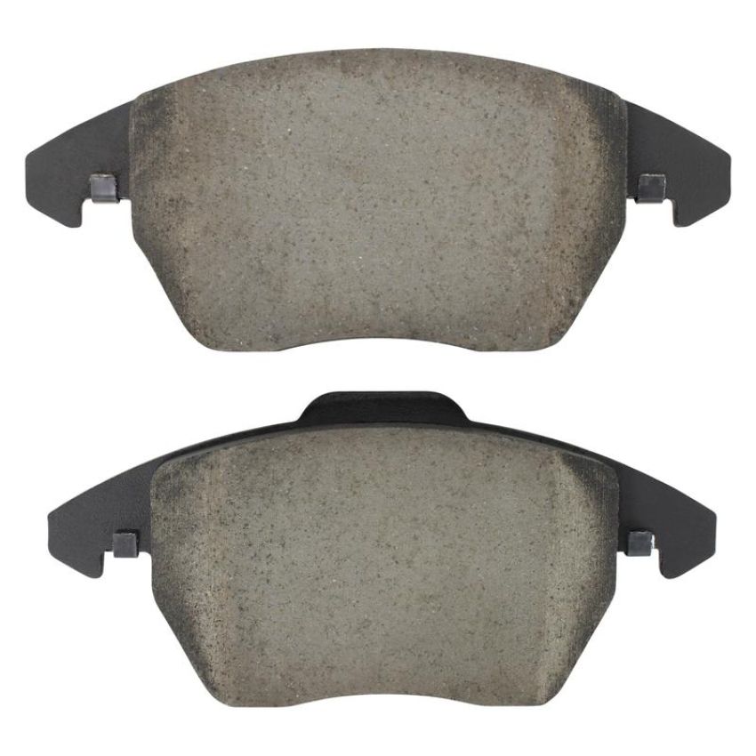 MPA 1003-1107C Quality-Built Black Series Ceramic Brake Pads w/ Hardware