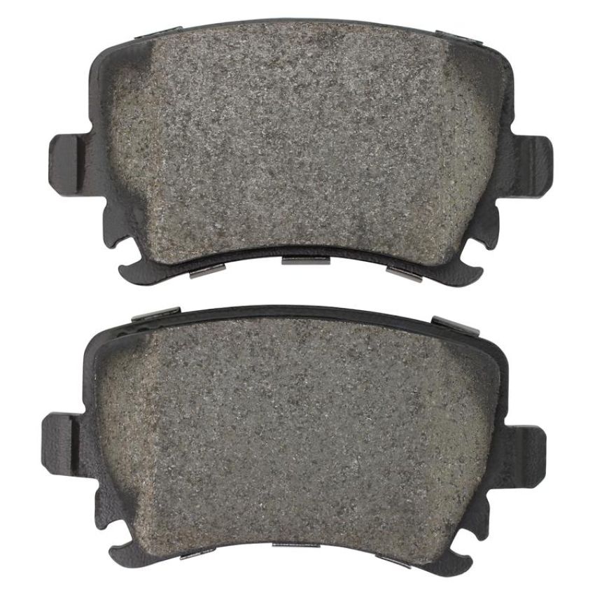 MPA 1003-1108AM Quality-Built Black Series Semi-Metallic Brake Pads w/ Hardware