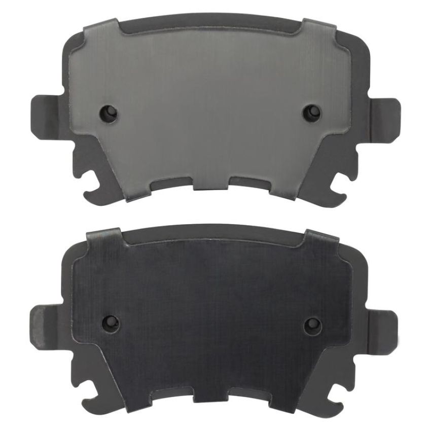 MPA 1003-1108C Quality-Built Black Series Ceramic Brake Pads w/ Hardware