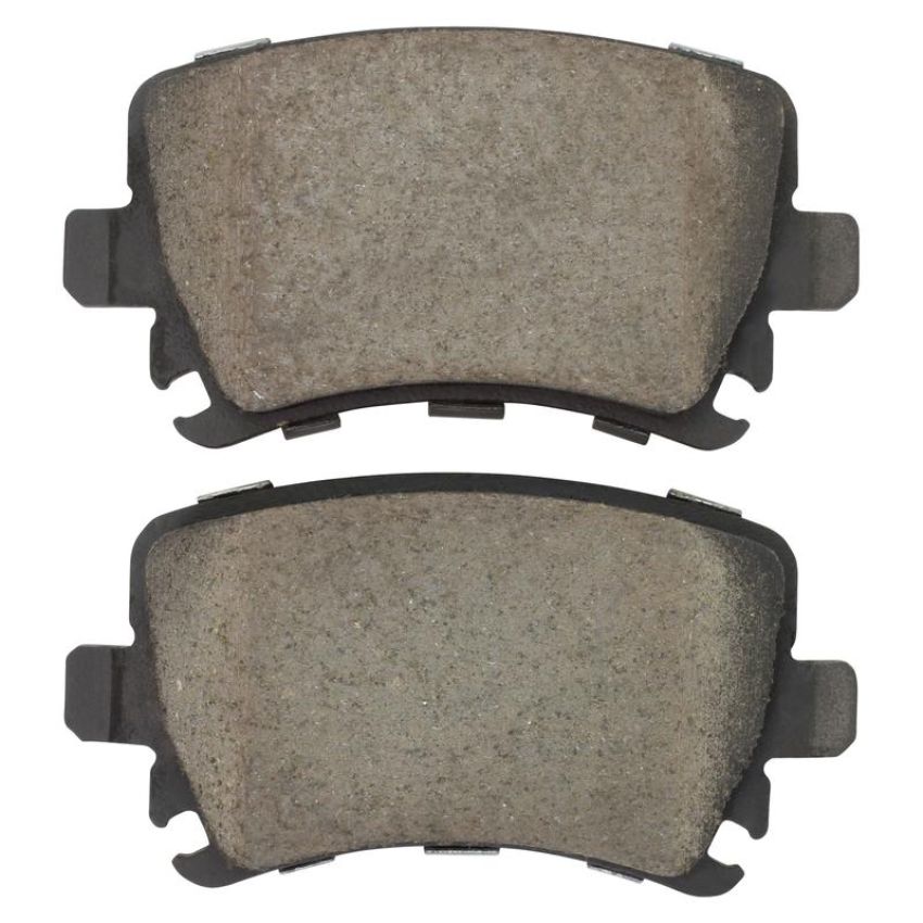 MPA 1003-1108C Quality-Built Black Series Ceramic Brake Pads w/ Hardware