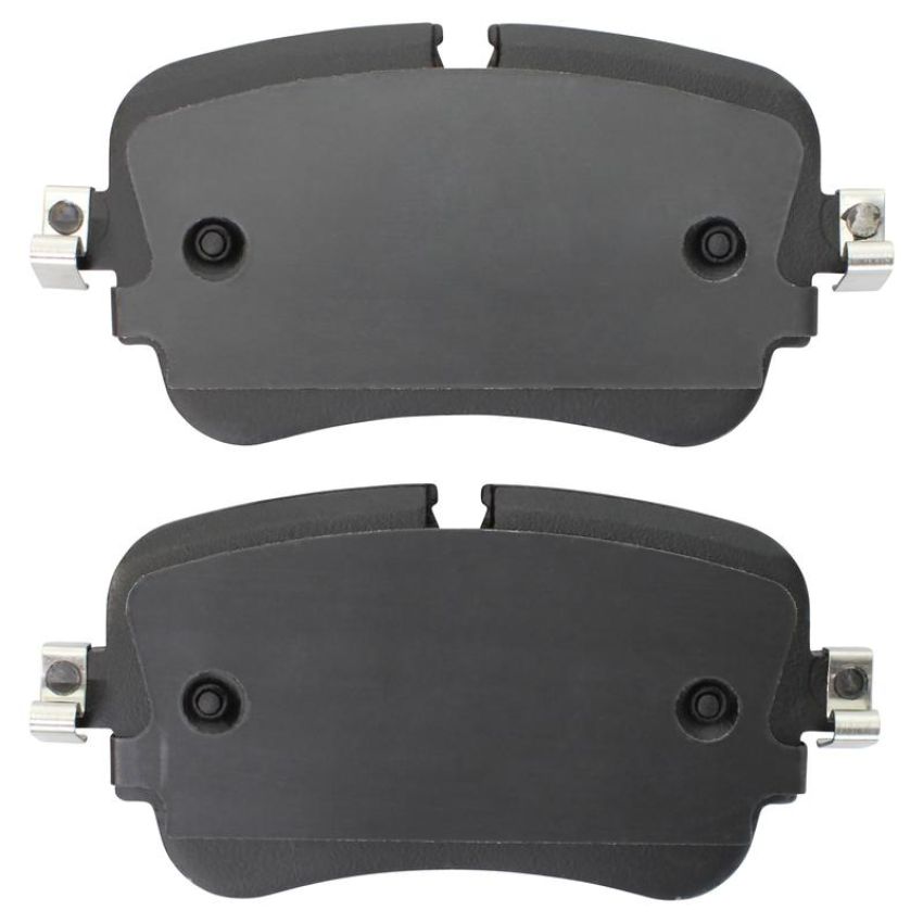 MPA 1003-1108M Quality-Built Black Series Semi-Metallic Brake Pads w/ Hardware