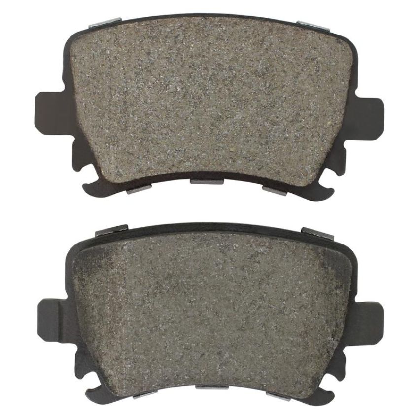 MPA 1003-1108M Quality-Built Black Series Semi-Metallic Brake Pads w/ Hardware