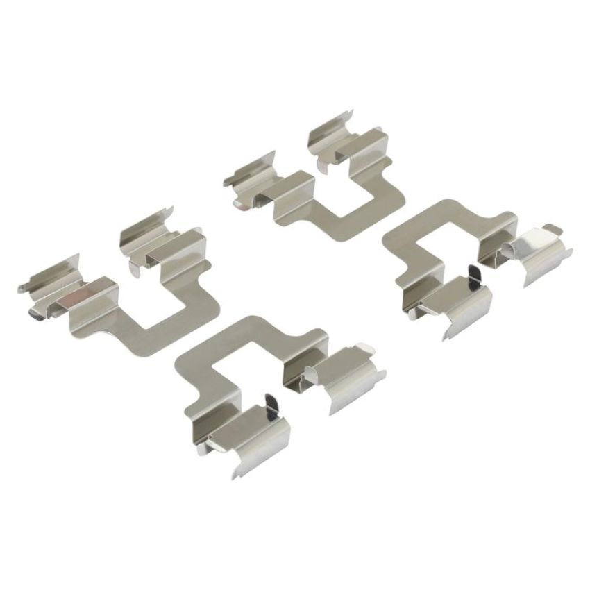 MPA 1003-1108M Quality-Built Black Series Semi-Metallic Brake Pads w/ Hardware