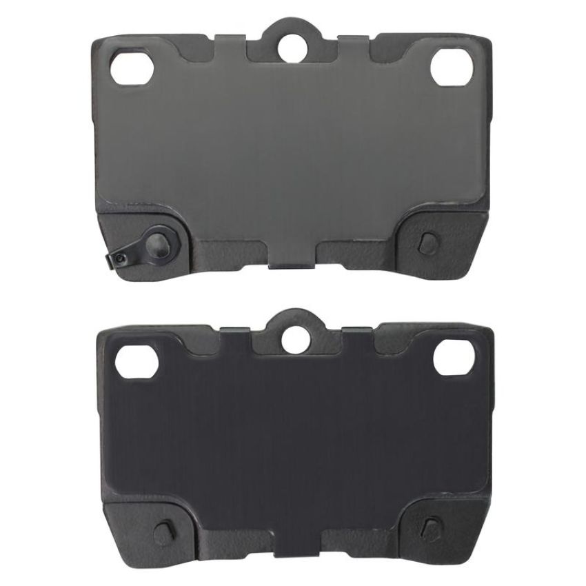 MPA 1003-1113AM Quality-Built Black Series Semi-Metallic Brake Pads w/ Hardware