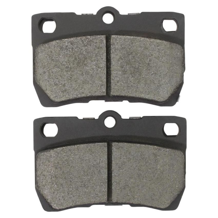 MPA 1003-1113M Quality-Built Black Series Semi-Metallic Brake Pads w/ Hardware