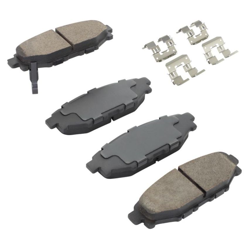 MPA 1003-1114C Quality-Built Black Series Ceramic Brake Pads w/ Hardware