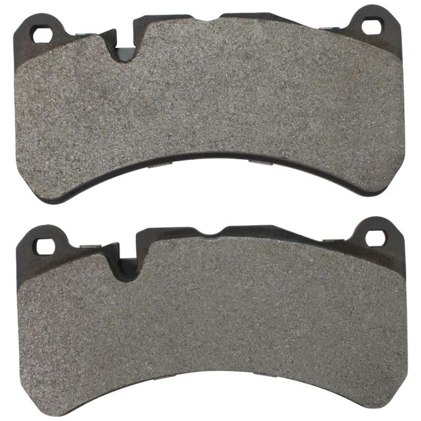 MPA 1003-1116M Quality-Built Black Series Semi-Metallic Brake Pads w/ Hardware