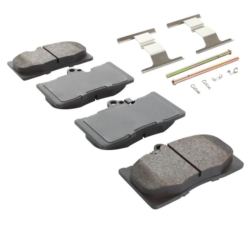 MPA 1003-1118C Quality-Built Black Series Ceramic Brake Pads w/ Hardware