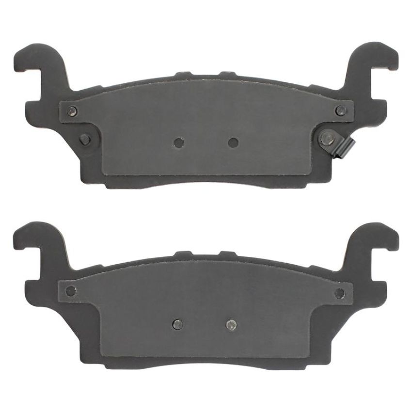 MPA 1003-1120C Quality-Built Black Series Ceramic Brake Pads w/ Hardware