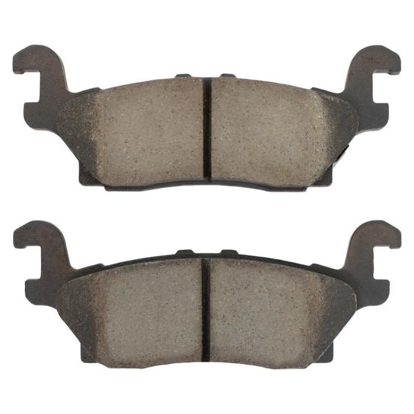 MPA 1003-1120C Quality-Built Black Series Ceramic Brake Pads w/ Hardware