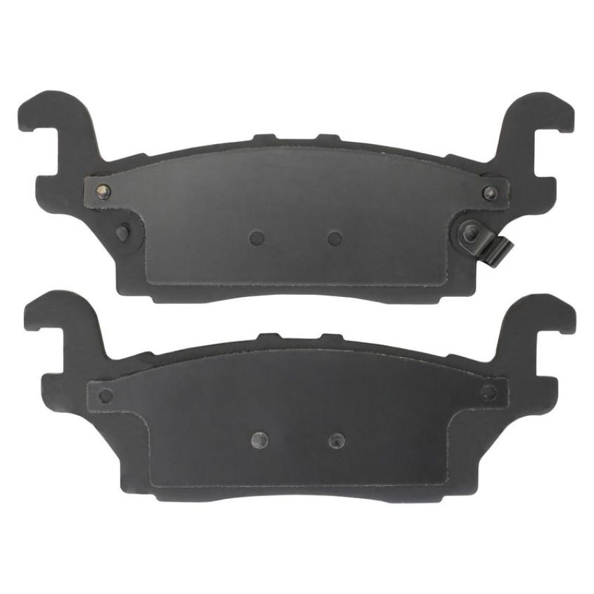 MPA 1003-1120M Quality-Built Black Series Semi-Metallic Brake Pads w/ Hardware