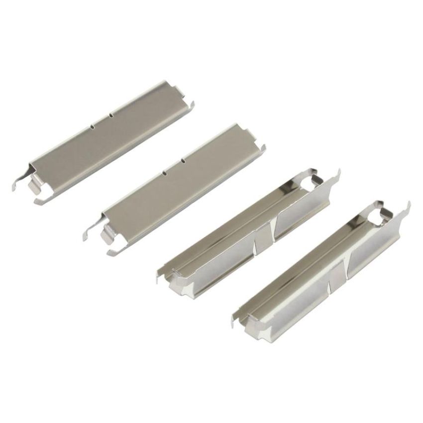 MPA 1003-1120M Quality-Built Black Series Semi-Metallic Brake Pads w/ Hardware