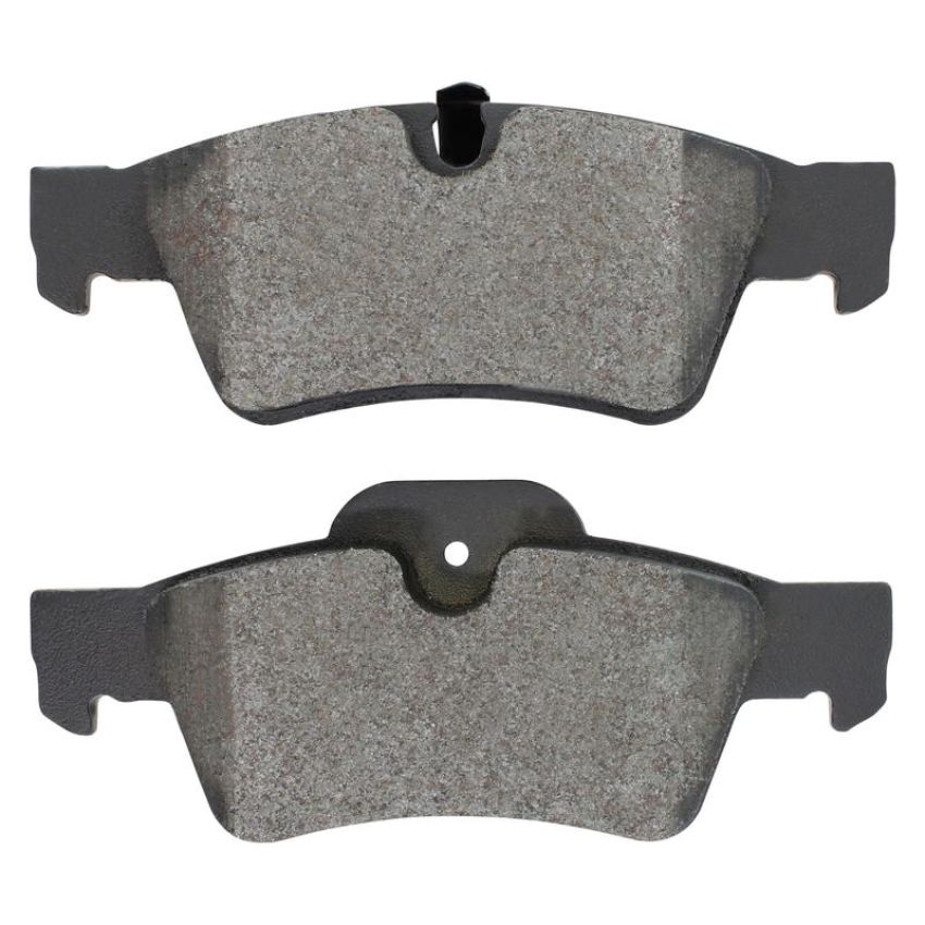 MPA 1003-1122M Quality-Built Black Series Semi-Metallic Brake Pads w/ Hardware