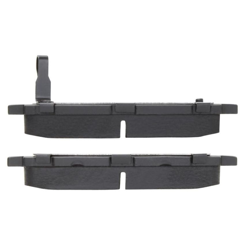 MPA 1003-1124C Quality-Built Black Series Ceramic Brake Pads w/ Hardware