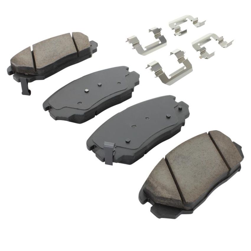 MPA 1003-1125AC Quality-Built Black Series Ceramic Brake Pads w/ Hardware