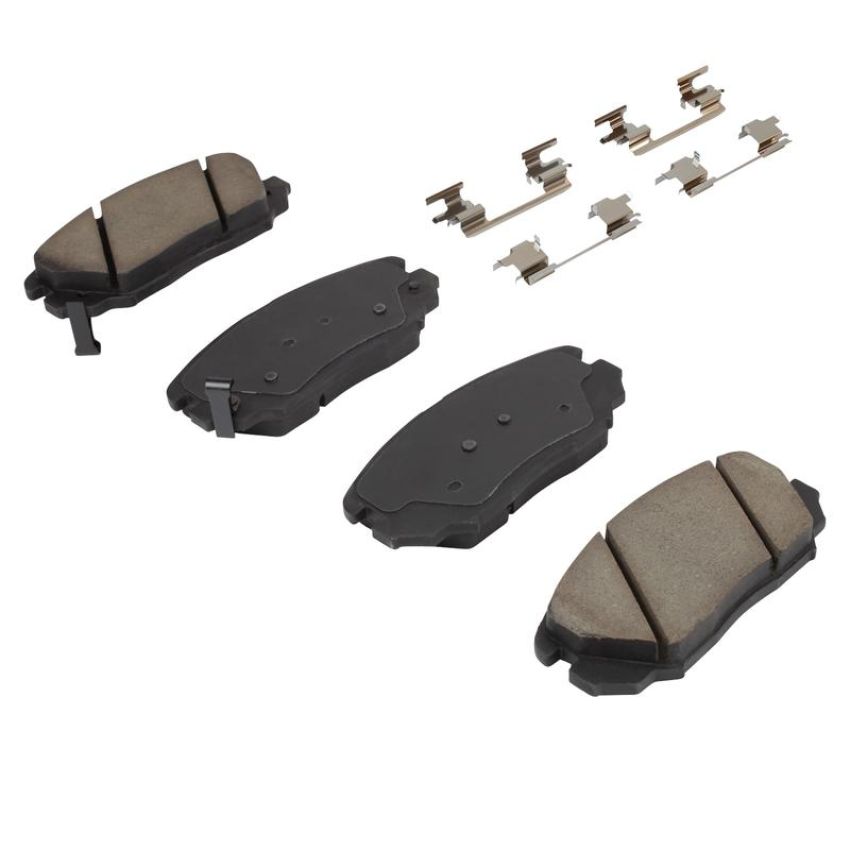 MPA 1003-1125C Quality-Built Black Series Ceramic Brake Pads w/ Hardware