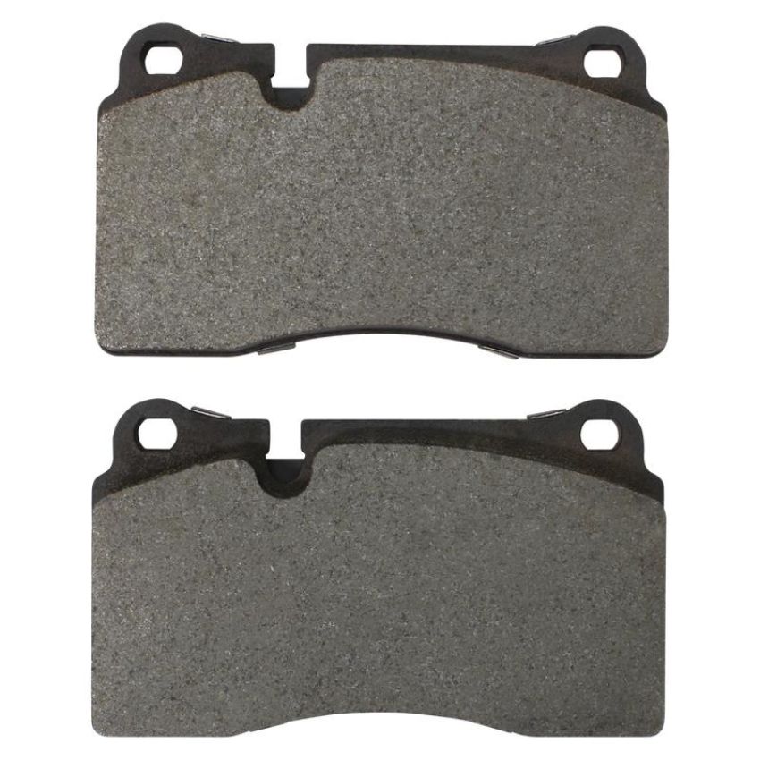 MPA 1003-1129M Quality-Built Black Series Semi-Metallic Brake Pads w/ Hardware