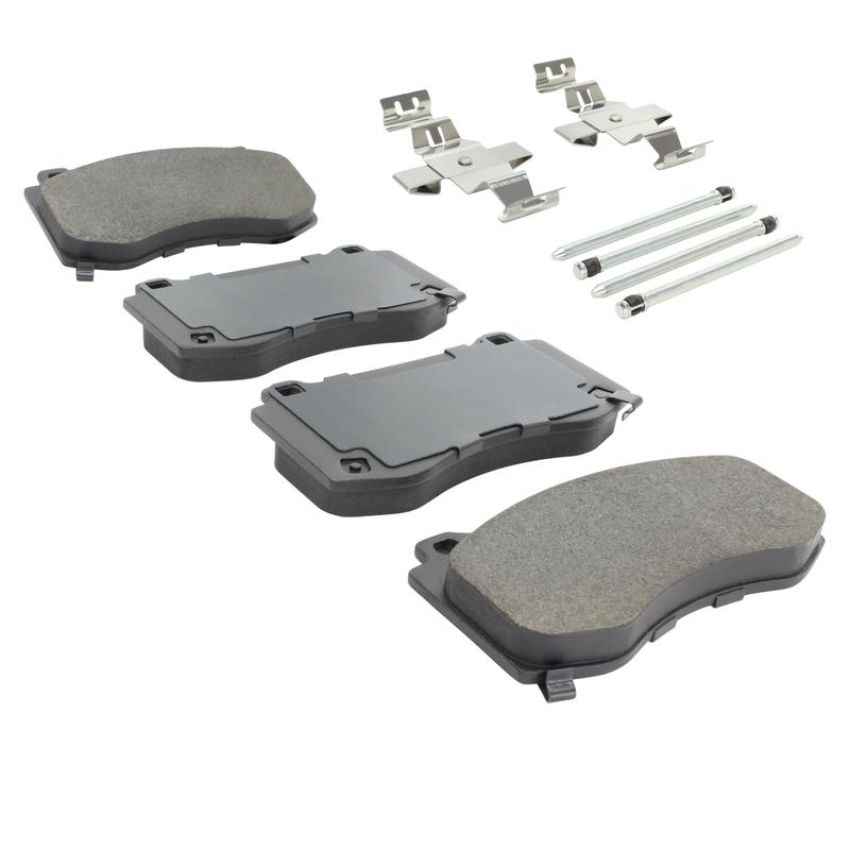 MPA 1003-1149C Quality-Built Black Series Ceramic Brake Pads w/ Hardware