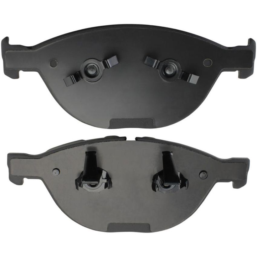 MPA 1003-1151M Quality-Built Black Series Semi-Metallic Brake Pads