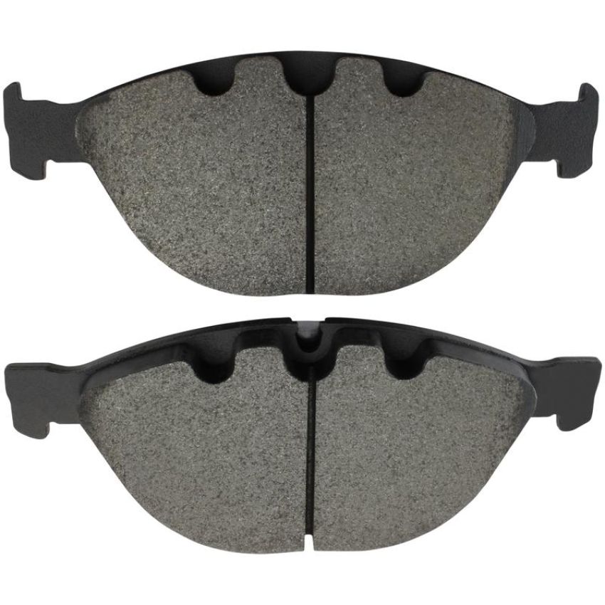 MPA 1003-1151M Quality-Built Black Series Semi-Metallic Brake Pads