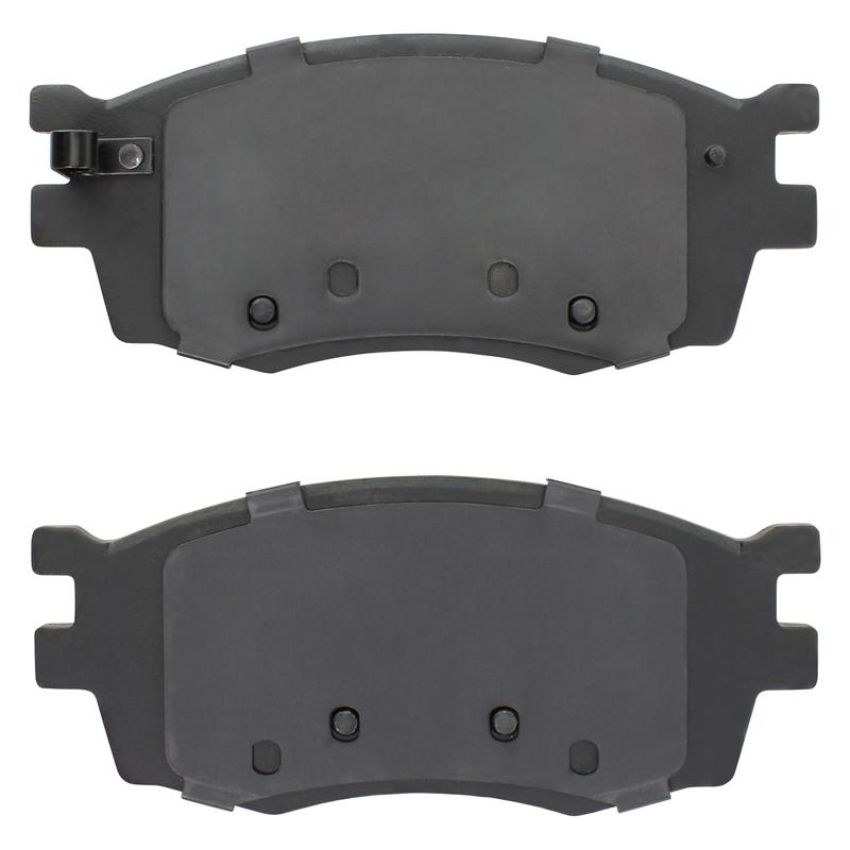 MPA 1003-1156C Quality-Built Black Series Ceramic Brake Pads w/ Hardware