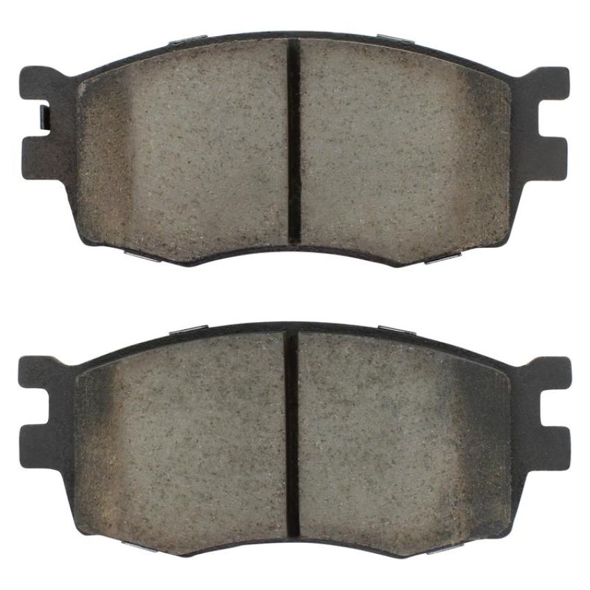 MPA 1003-1156C Quality-Built Black Series Ceramic Brake Pads w/ Hardware