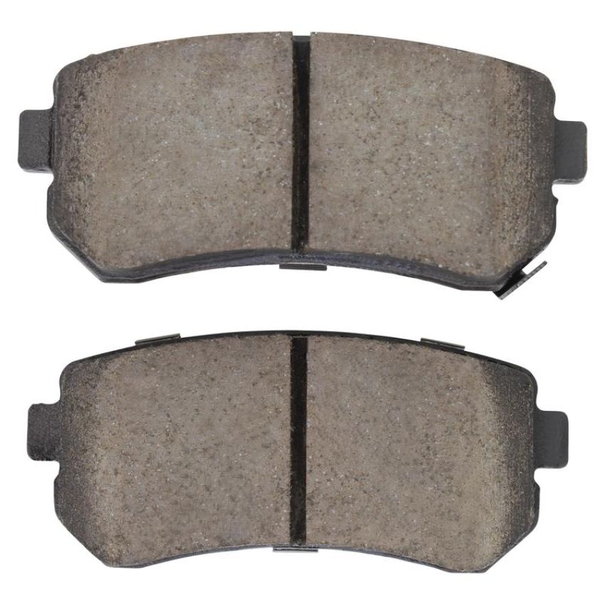 MPA 1003-1157C Quality-Built Black Series Ceramic Brake Pads w/ Hardware