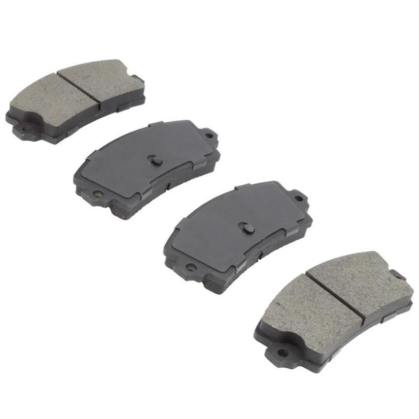 MPA 1003-1163M Quality-Built Black Series Semi-Metallic Brake Pads