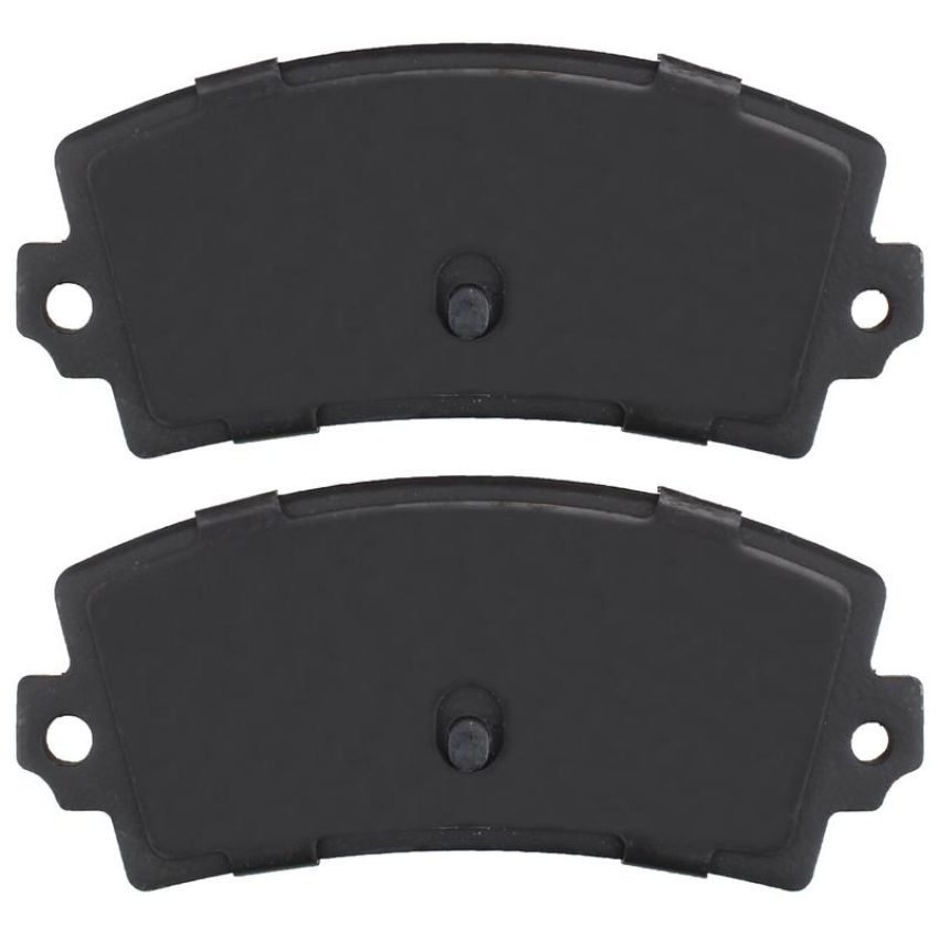 MPA 1003-1163M Quality-Built Black Series Semi-Metallic Brake Pads