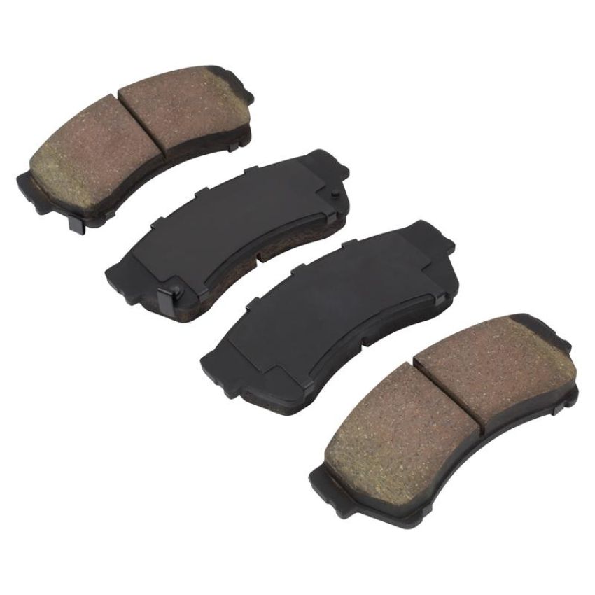 MPA 1003-1164M Quality-Built Black Series Semi-Metallic Brake Pads