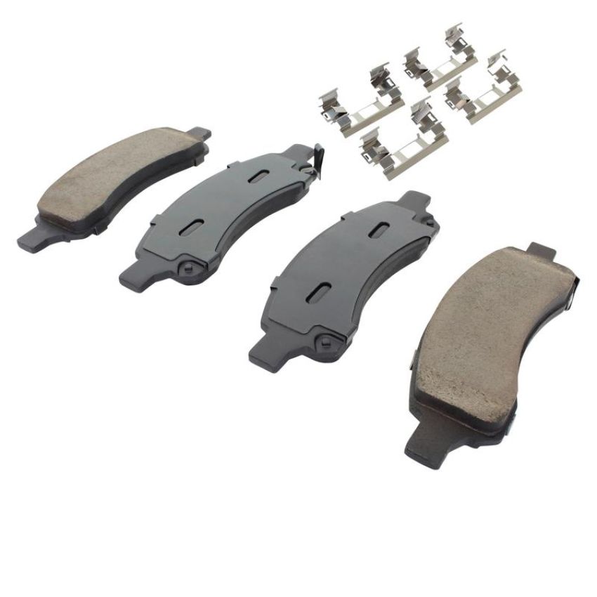 MPA 1003-1169AC Quality-Built Black Series Ceramic Brake Pads w/ Hardware