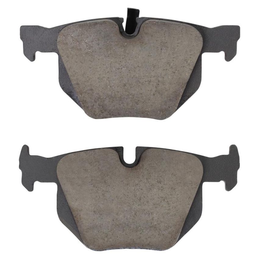 MPA 1003-1170C Quality-Built Black Series Ceramic Brake Pads w/ Hardware