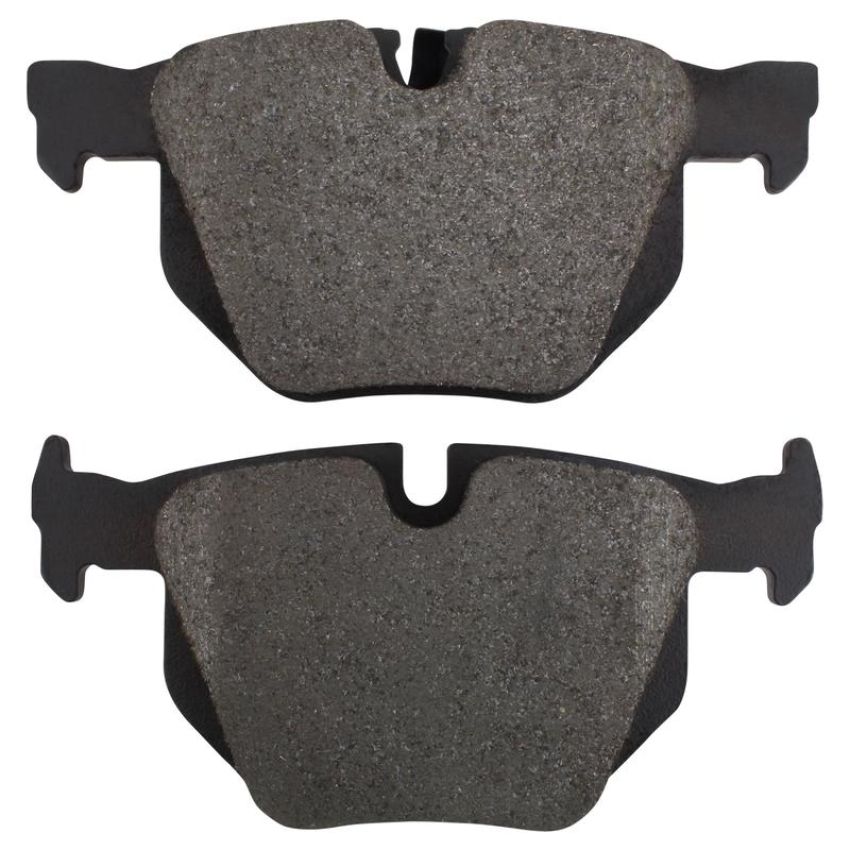 MPA 1003-1170M Quality-Built Black Series Semi-Metallic Brake Pads w/ Hardware