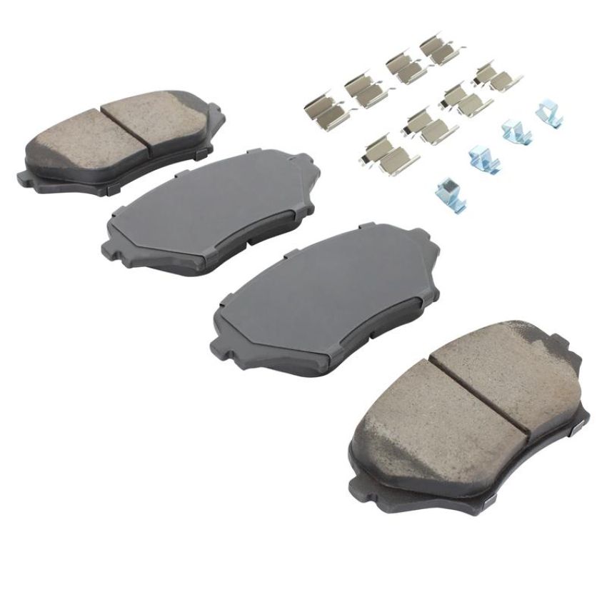 MPA 1003-1179C Quality-Built Black Series Ceramic Brake Pads w/ Hardware