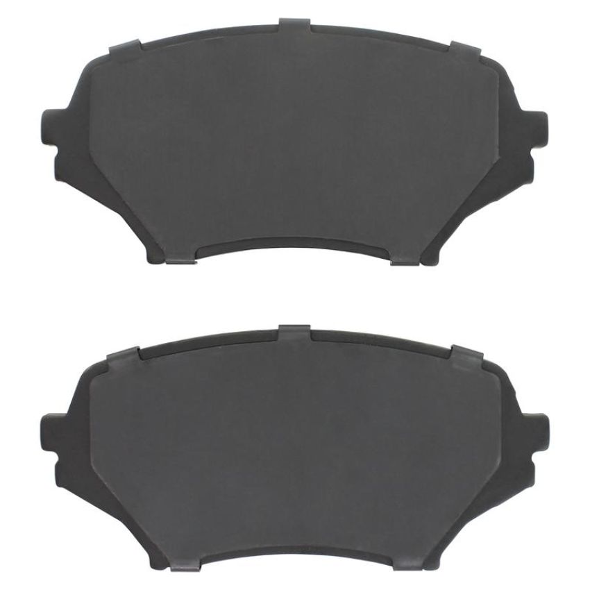 MPA 1003-1179M Quality-Built Black Series Semi-Metallic Brake Pads w/ Hardware