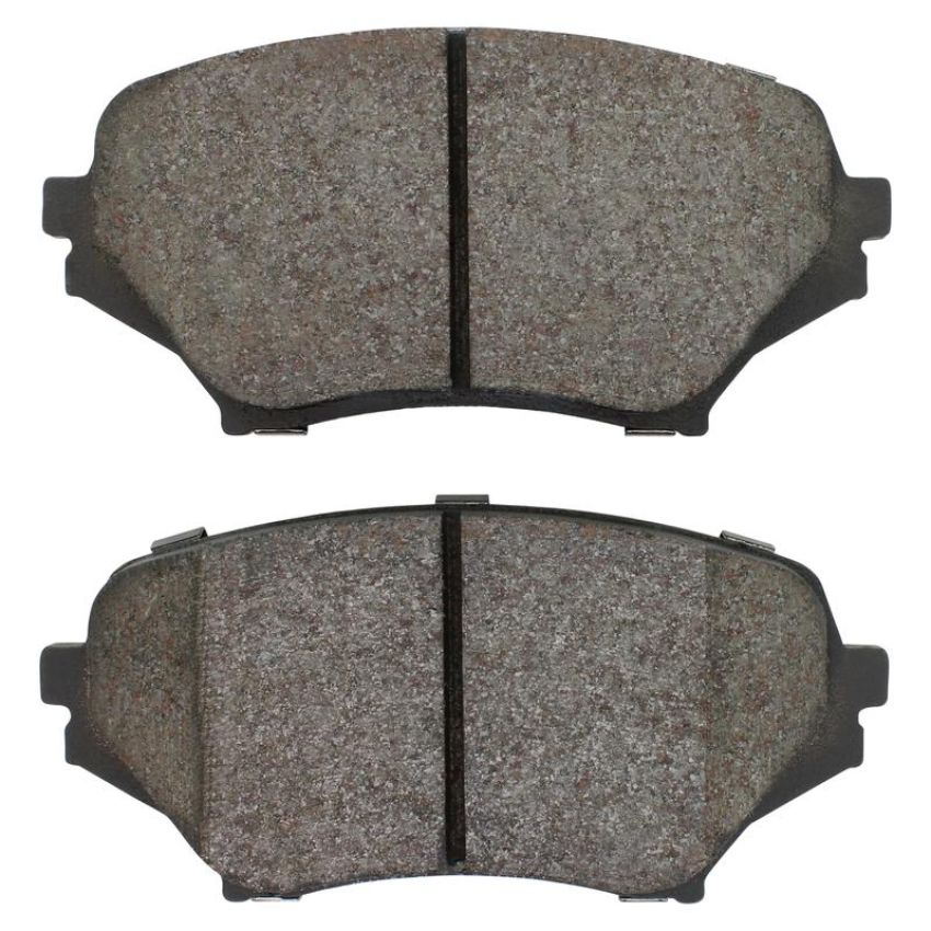 MPA 1003-1179M Quality-Built Black Series Semi-Metallic Brake Pads w/ Hardware