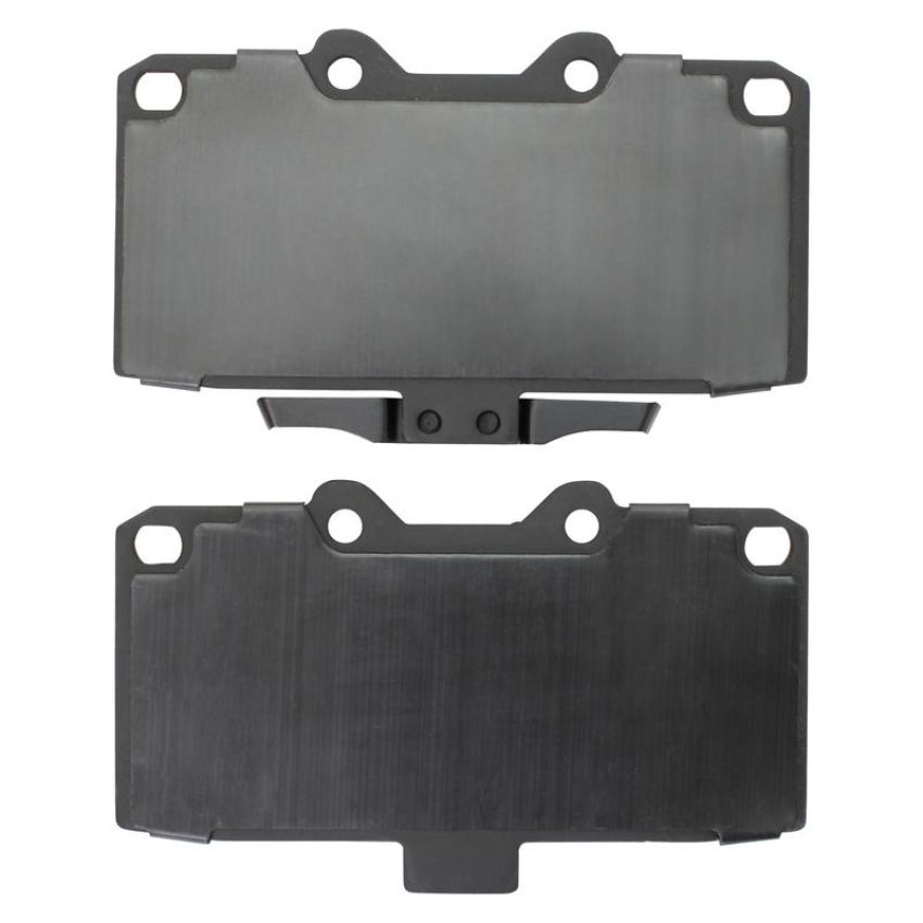 MPA 1003-1182C Quality-Built Black Series Ceramic Brake Pads w/ Hardware
