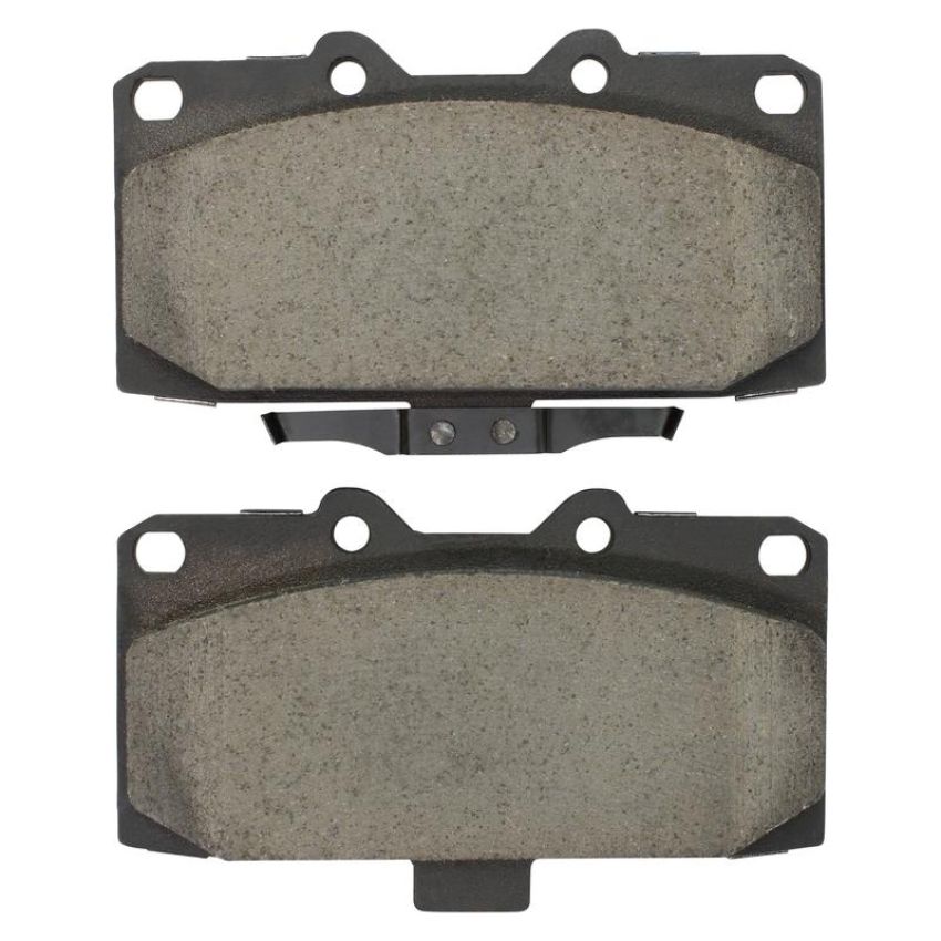 MPA 1003-1182C Quality-Built Black Series Ceramic Brake Pads w/ Hardware