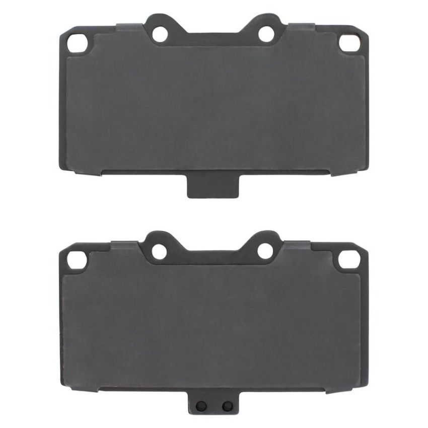 MPA 1003-1182M Quality-Built Black Series Semi-Metallic Brake Pads w/ Hardware